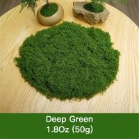 Moss Artificial Verde Para Ornamento De Jardín Decoración De Habitaciones Miniatura De Plantas Verdes DIY Para Macetas Y Artesanía - details 7