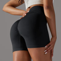 Shorts De Yoga Para Mujer Fitness Running Ciclismo Leggings Deportivos De Cintura Alta Transpirables Talla Grande Verano Gimnasio - details 9