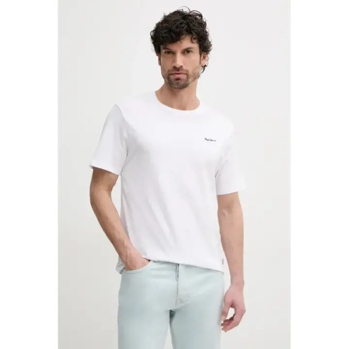 Pepe Jeans Camisetas de chico PM509921 BLANCO - 1