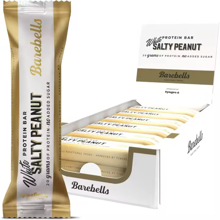 Barebells Barritas Proteína White Salty Peanut - Pack 12x55g - 1