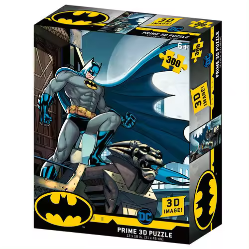 Puzzle 3d lenticular dc comics batman 300 piezas - 1