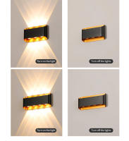Lámpara De Pared LED De Aluminio Impermeable IP55 Para Interior Y Exterior Iluminación Para Jardín Dormitorio Sala De Estar Decoración De Habitación Y Pasillo - details 9