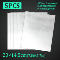 5Pcs Hojas De Plástico Para Contraer a Calor Fun Film Térmico Translúcido Blanco Para Arte DIY Tamaño 14.5x20cm - details 2