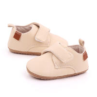 Zapatillas De Cuero Para Bebé Recién Nacido Niño Y Niña Antideslizantes Primera Caminata Infantil Moccasins Con Suela De Goma Clásica Para Andar - details 7