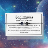 Pulsera Zodiac 12 Constelaciones Piedras Gemelas Cristales Hechizos Natural Stone Horóscopo Joyería Regalos Unisex - details 10