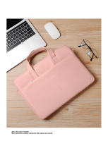 Bolso De Hombro Para Laptop QINNXER 15.6 Pulgadas Portátil Para Hombres Y Mujeres Bolsa De Hombro Para Portátiles De 13/14/15 Pulgadas Estilo Business - details 13
