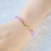 100Pcs/Lot Tubo De Latón Curvado Con Acabado Brillante Y Espaciador Suave Para Pulseras Collares DIY Accesorios De Joyería - details 6