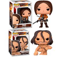 Funko PAck  Ymir e Ymir as Titan 461 1168 Attack on Titan  Vinyl Anime Figura Ataque a los Titanes dos figuras - details 0