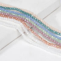 120pcs/lot Cuentas De Vidrio Facetas Austria Redondas Para Joyería Spacer Beads De Moda Material De Vidrio Tamaño 4mm - details 0