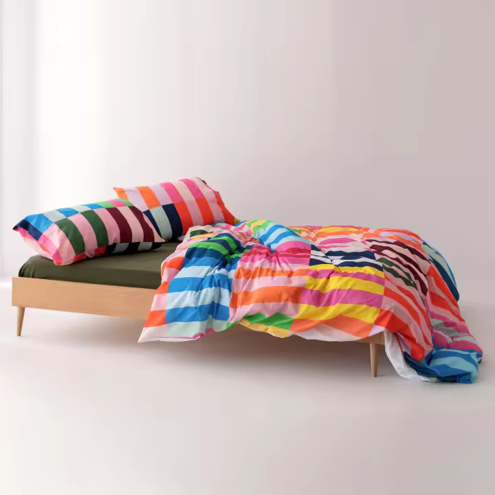 Happyfriday- Color pop Funda nórdica, Fundas nórdicas 100% Algodón, calidad de 150 hilos, Fabricado en España (No incluye fundas de almohada) - 1