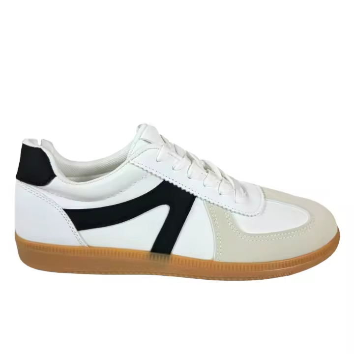 Everlyx - Zapatillas - Sneakers blancas con diseño en negro modelo Mulaka - Mujer - A_99 - 1
