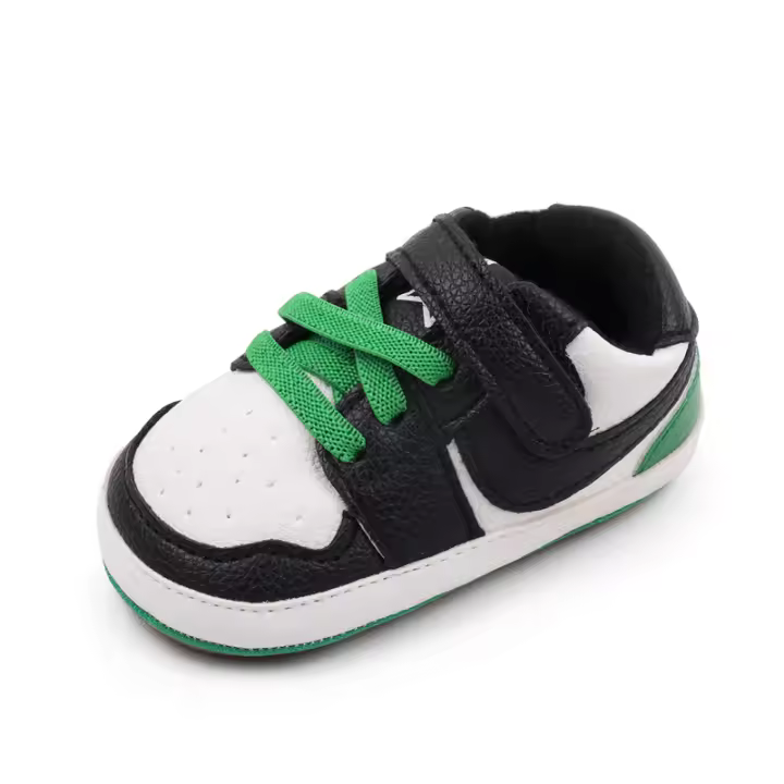 Zapatos De Bebé Para Prewalking Niño Y Niña Deporte Al Aire Libre Estilo Deportivo Primavera Otoño PU Suave BSK3163 - 1