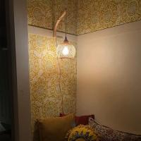 Lámpara De Pared De Bambú Natural Tejido a Mano E27 Candelabros De Rotura En Rattan Iluminación Tradicional Para Habitaciones Decoración De Ambiente - details 3
