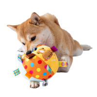 Juguete Interactivo Para Perros Y Gatos Peluche Bola Con Campanas Juguete Masticable De Limpieza Dental Divertido Para Pequeños Grandes Perros Y Gatos Cachorros - details 3