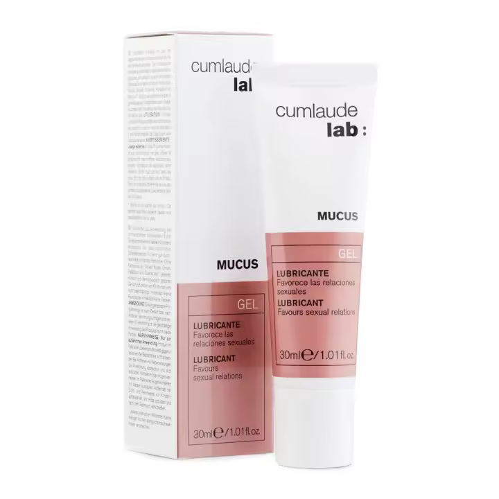 Cumlaude Lab Mucus - Gel Lubricante Íntimo, Hidratante y de Base Acuosa con Ácido Hialurónico y Ácido Láctico 30ml - 1