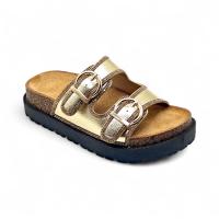 Calzados soraia , Sandalias de Plataforma con Doble Hebilla, Diseño Casual y Suela Gruesa Antideslizante, Chanclas Cómodas con Plantilla Ergonómica y Plataforma, Sandalias Anatómicas con Suela de Corcho y Plataforma, ✅ Entrega 24/72h a España Fiesta - details 2