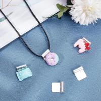 16 Piezas De Colgante De Latón Para Joyería Rectángulo Pad Charms Ajuste De Cabochón Aluminio Conjunto De Conector 18x15.5mm - details 3