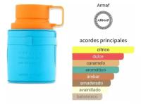 Armaf Odyssey Mandarín Cielo Edición Limitada Eau de Parfume 100 ml para Hombres - Fragancia Especiada y Frutales. - details 1