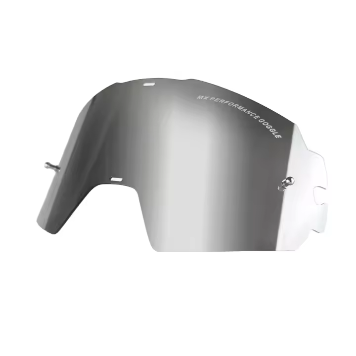 Casco Moto Lente Axxis Mx-evo Silver   Ce U - 1