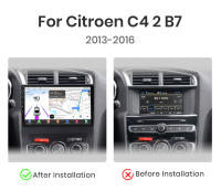 Junsun Android 13 Radio para Citroen C4 2 B7 2013 2014 2015 2016 de Coche con Chip Qualcomm de 8 Núcleos CarPlay Inalámbrico Autorradio Estéreo Pantalla HD Multimedia - details 2