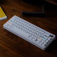 GMK Cherry Profile V2 Con Puntos PBT Keycap Para Teclado Mecánico PC Gamer Personalizable Blanco Alice80 2.25U 2.75U 7U Spacebar MX Switch - details 5