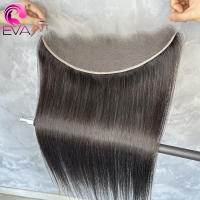 Eva Hair 13x4 Frontera De Encaje HD 2x6 Encaje HD Cierre Recto Encajes De Encaje HD Solo 5x5 Cabello Humano Pre Desplumado - details 18