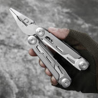 Multiherramienta 12-en-1 Con Tijeras Profesionales Para Supervivencia Camping Y Caza Regalos Para Hombres Papá Escolta De Novia - details 4