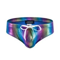 Short De Baño Para Hombre Con Acolchado Y Push up Estilo Sexy Verano Playa Surf Ropa De Playa Traje De Baño Con Patrón De Flores - details 1