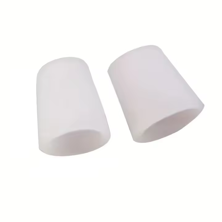 Protector De Dedos De Silicona Anti-Abrazeo Y Anti-Dolor Separador De Dedos Pálido Para Uso Diario Un Paquete Por Pie - 1