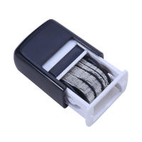 Estampador De Fecha En Tinta 4MM Con Inversión De Color Rojo Azul Negro Operación Suave Versión Inglesa Stamping Accurate Base Ancha Suministros - details 12