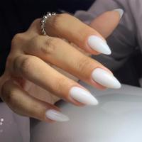ARTAUG Uñas Postizas De Presión En Forma De Cuadrado Tamaño Medio Negras 24 Piezas Para Mujeres Y Niñas Decoración De Uñas Con Colores Candy Accesorios De Belleza - details 26