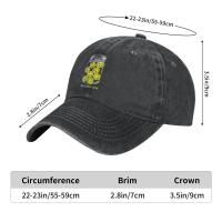 Gorra De Béisbol Casual Para Hombres Y Mujeres Con Estampado Divertido De Enlatado Primavera Otoño Protección Solar Unisex Talla Ajustable Material Algodón - details 3