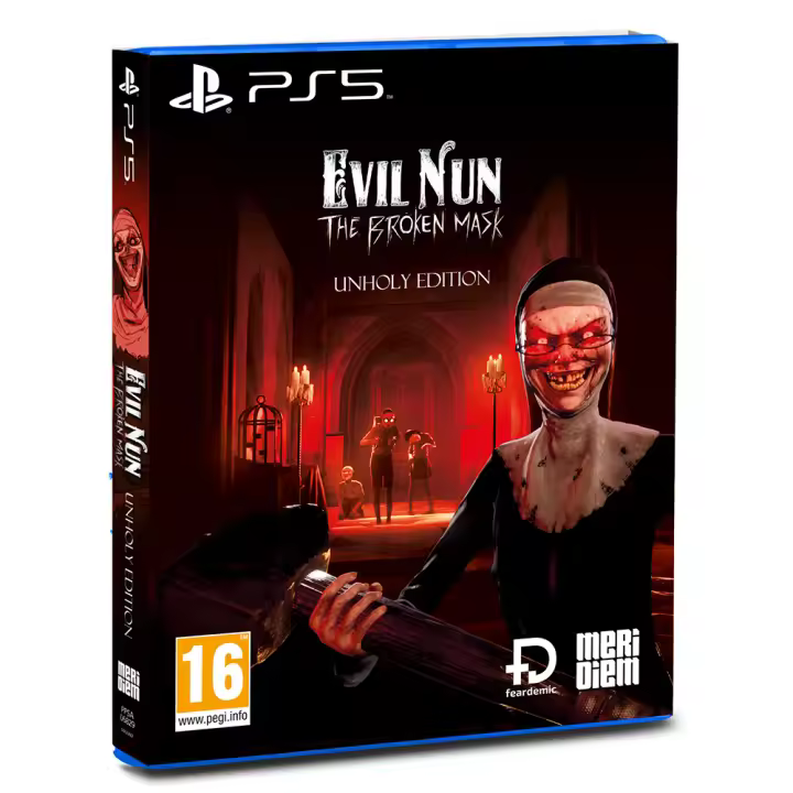 EVIL NUN THE BROKEN MASK UNHOLY EDITION PS5 - Nuevo a estrenar - PAL España - Meridiem Games - Terror - 1