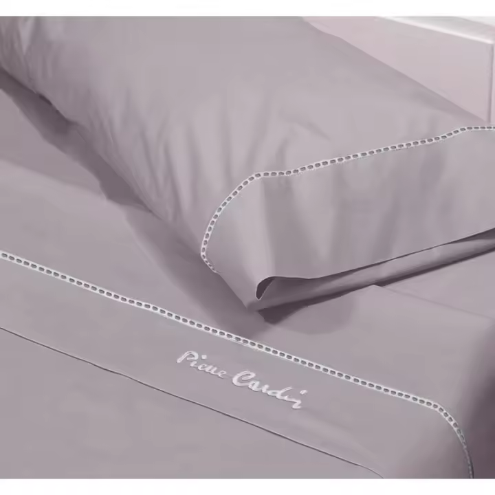 Pierre Cardin - Juego de Sábanas Pierre Cardin ARCADIA Malva Cama de 105 - 1