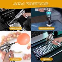 Aspirador de coche, 16000Pa Aspirador de mano de alta potencia, Aspirador de coche portátil inalámbrico, 3 velocidades, 11 accesorios 4 en 1 Mini Aspirador para coche Casa Oficina - details 8