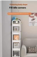 Carro De Almacenamiento Móvil Con Ruedas Organizador De Cocina Para Snacks En El Dormitorio Y Sala De Estar Estante Multicapa De Plástico Para El Hogar - details 7