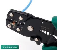 Alicates De Trabajar Con Cables Multifuncionales Para Electricista Herramienta De Desenredado Y Acrucado De Cable Herramienta De Presión Fría - details 1
