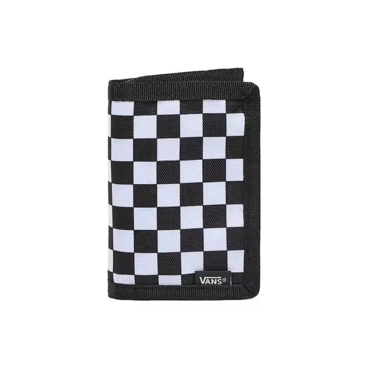 Cartera Blaca-Negra de Cuadros Vans Slipped - 1