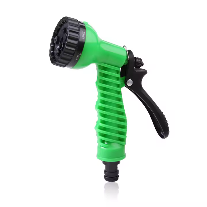 Boquillas Para Mangueras De Jardín,Pistolas De Agua Para El Lavado De Coches,Alta Presión Pistola Rociadora,Pistola Manguera Jardin,Para Regar El Jardín,Lavar El Coche,Verde - 1