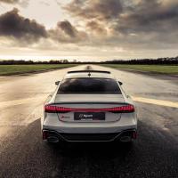 Banner - Emblema Adhesivo S5 para Maletero compatible con audi negro
