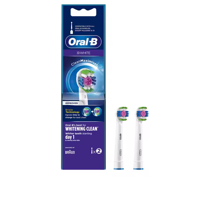 Higiene Oral-B 3D WHITE WHITENING CLEAN cabezales - 1