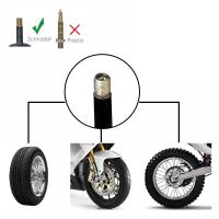 Juego De 4 Tapas De Válvula Universal Para Bicicleta Motocicleta Y Coche Cubiertas De Polvo Para Válvulas De Rueda Color Como Mostrado - details 1