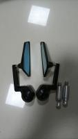 Pareja De Espejos Retrovisores Universales Para Motocicleta 22mm Accesorios Para Manillar De Scooter Espejo De Visión Trasera - details 6