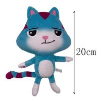 Muñeca De Peluche Gabby Casa De Muñecas Dibujos Animados Gato Sonriente Juguete Para Niñas Regalos De Cumpleaños Animal De Peluche - details 4