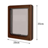 Puerta De Seguridad Para Perros Y Gatos PVC Plástico Pequeño Pasillo Para Mascotas Seguro Para Gatitos Y Perros Pequeños - details 5