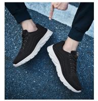 Zapatos De Correr Para Hombre Casual Transpirables Talla 39-46 Zapatillas De Tenis Ligeros Para Exteriores Y Caminar Con Cordones Mesh - details 12
