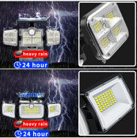 Luz Solar Exterior Ajustable Con 3 Cabezas Y 3 Modos Sensor De Movimiento Inalámbrico Impermeable 167 LEDs Luz De Punto Y Ancho - details 8