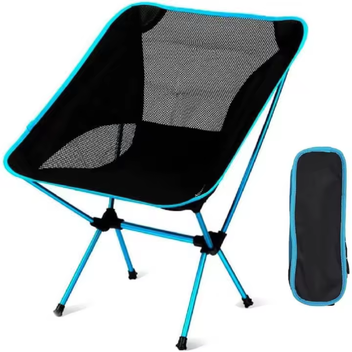 Silla reclinable portátil, asiento de céped, resistant - 1