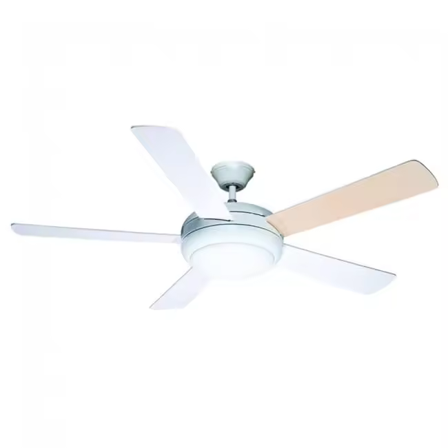WONDERLAMP Ventilador de Techo Blanco con Control Remoto y Función Verano-Invierno - 1