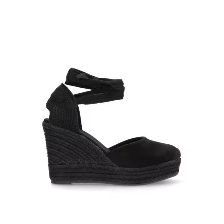 Esparteña valenciana alpargata LUNA TREND m5388 negro - 1